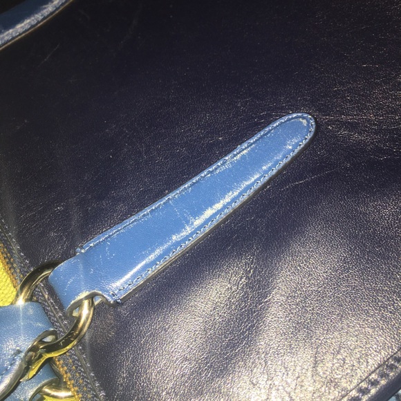 SOLD Authentic Coach Convertible Leather Satchel Crossbody Carryall - Picture 14 of 15